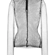 Полупрозрачный топ с длинными рукавами Полупрозрачный топ с длинными рукавами