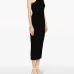 Altea asymmetric ribbed-knit midi dress