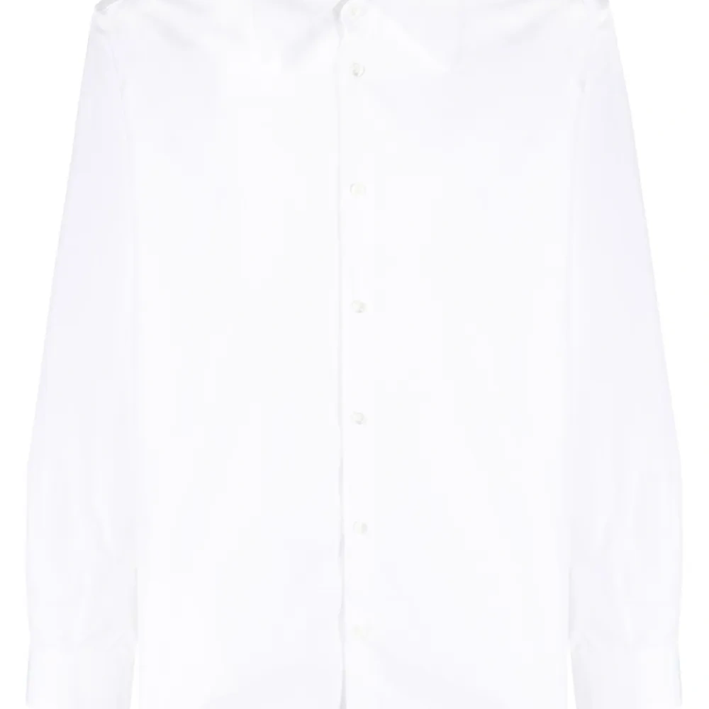 Поплиновая рубашка Pleace с длинными рукавами