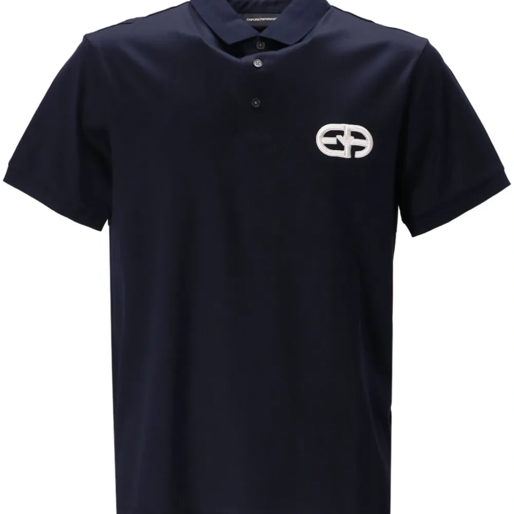 Рубашка поло с нашивкой-логотипом