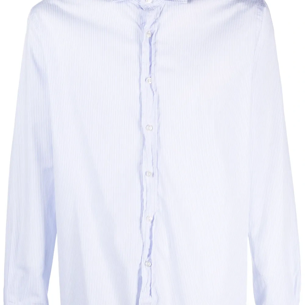 Long-sleeve cotton shirt