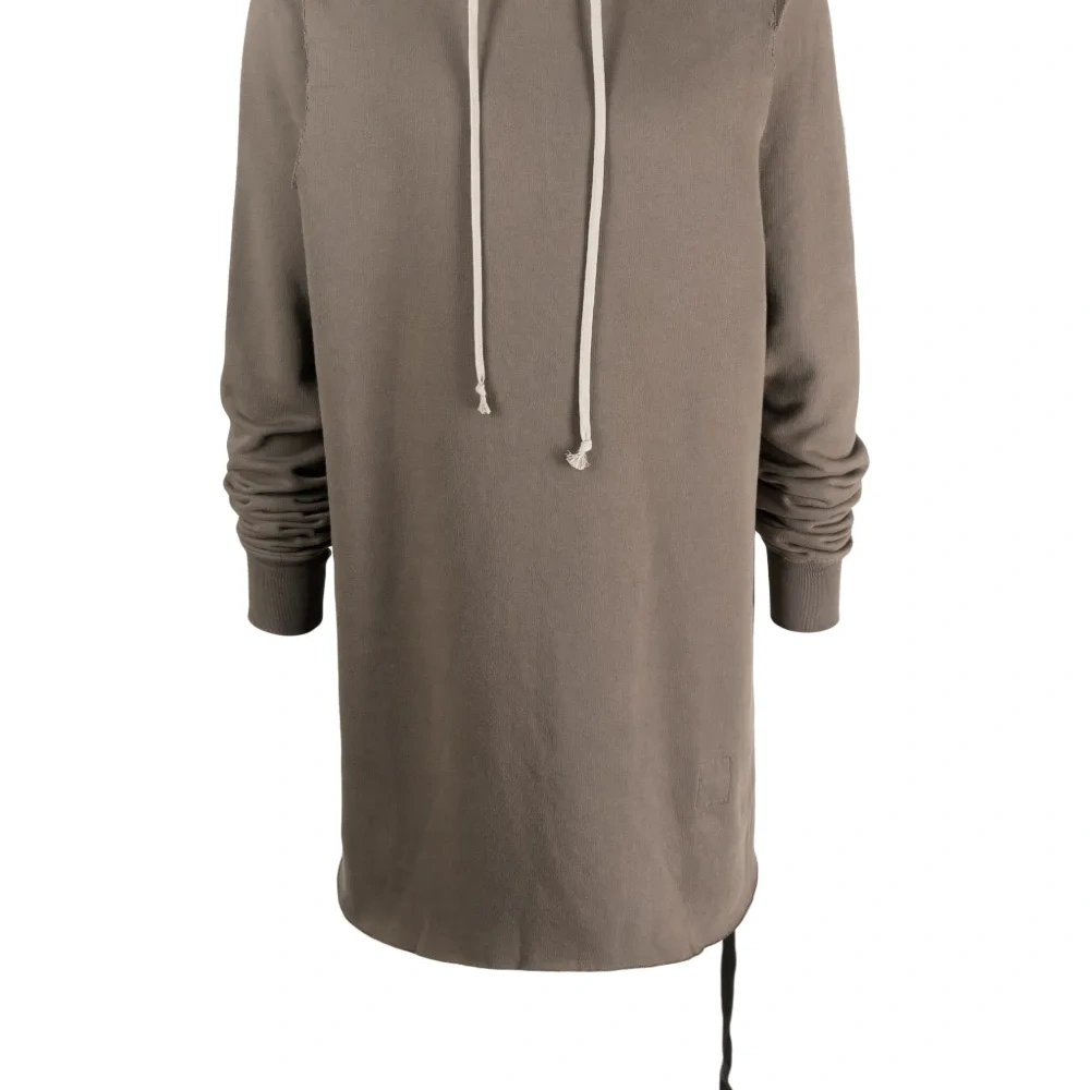 Cut-out drawstring hoodie