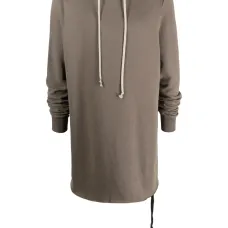 Cut-out drawstring hoodie