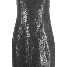 Платье мини с пайетками