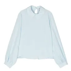 Топ с длинными рукавами и воротником Питер Пэн