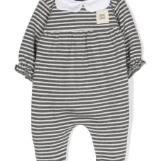 Трикотажное боди в полоску