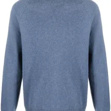 Джемпер из шерсти мериноса с круглым вырезом