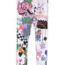 Легинсы с графичным принтом