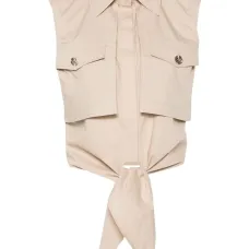 Многослойный топ с завязками