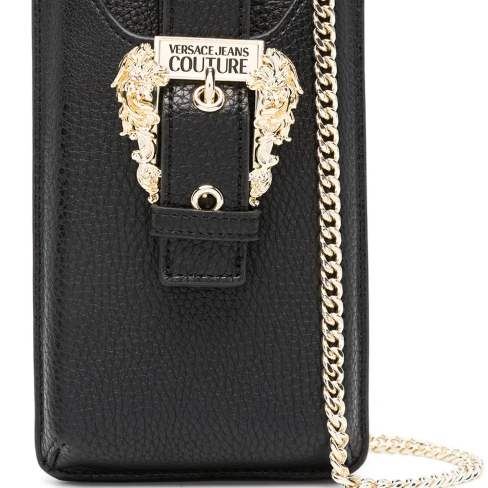 Кошелек из искусственной кожи с пряжкой-логотипом