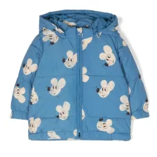 Mouse All Over padded hooded jacket Mouse All Over padded hooded jacket
