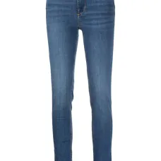 Джинсы скинни со стразами