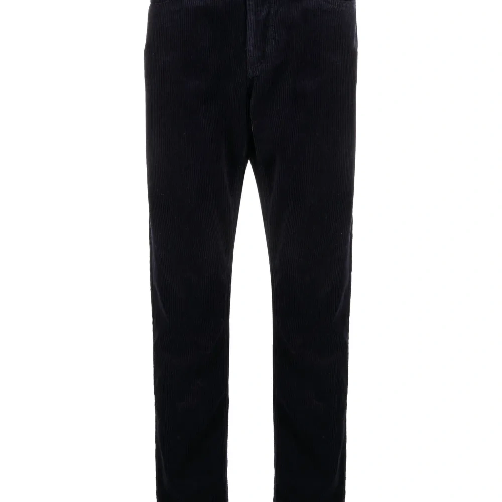 Вельветовые брюки прямого кроя