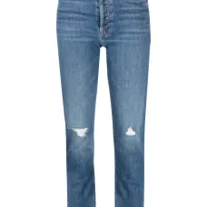 Укороченные джинсы Tomcat с эффектом потертости