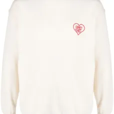 Джемпер с вышитым логотипом