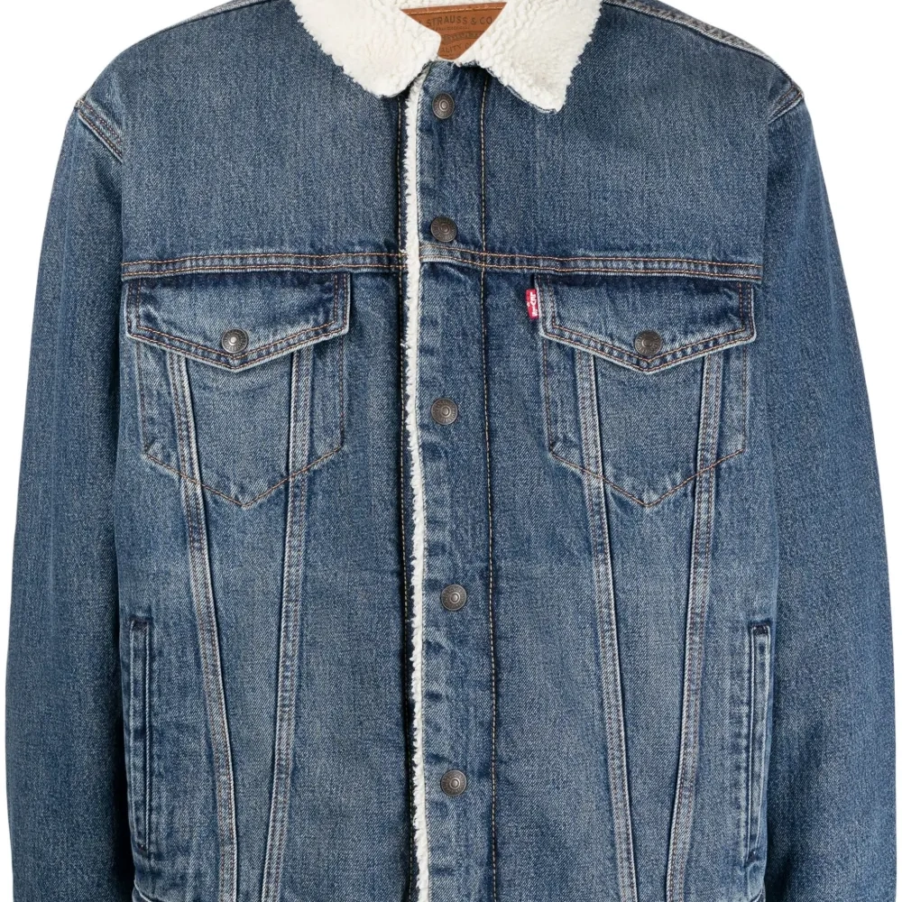 Джинсовая куртка Type III с мехом