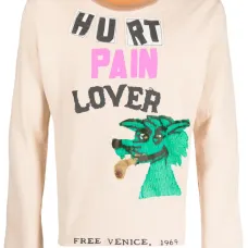 Футболка с длинными рукавами и надписью Футболка с длинными рукавами и надписью