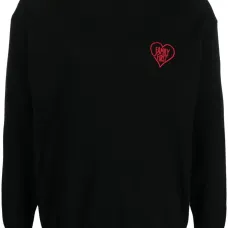 Джемпер с вышитым логотипом