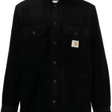 Куртка-рубашка с нашивкой-логотипом