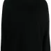 Mock-neck fine-knit jumper