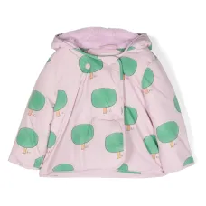 Куртка с капюшоном и принтом