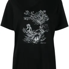 Футболка с принтом