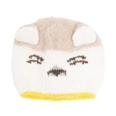 Шапка бини с графичным принтом