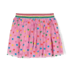 Пышная юбка с эластичным поясом и принтом