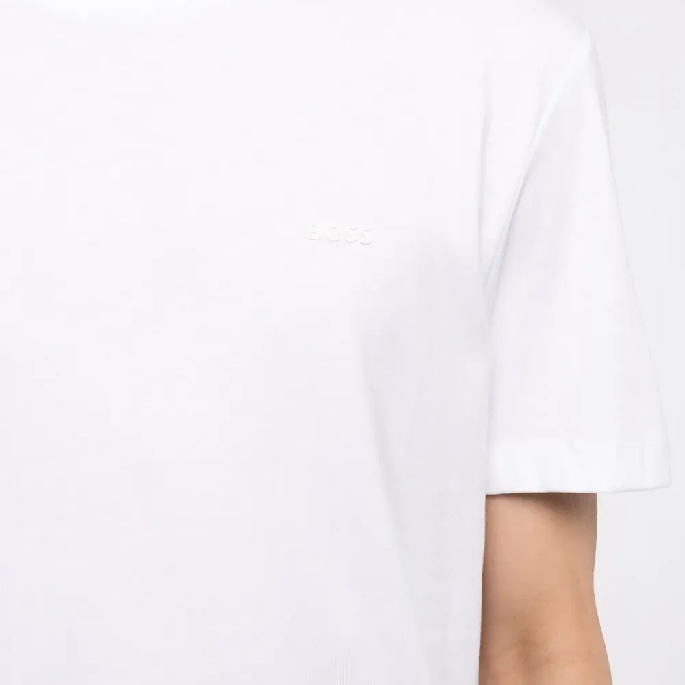 Хлопковая футболка с логотипом Хлопковая футболка с логотипом