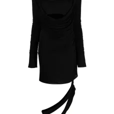 Драпированное платье с вырезами Драпированное платье с вырезами