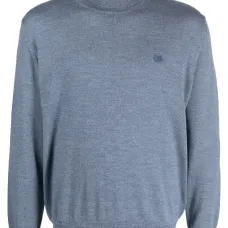 Джемпер с высоким воротником и вышивкой Pegaso