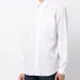 Logo-embroidered long-sleeve cotton shirt