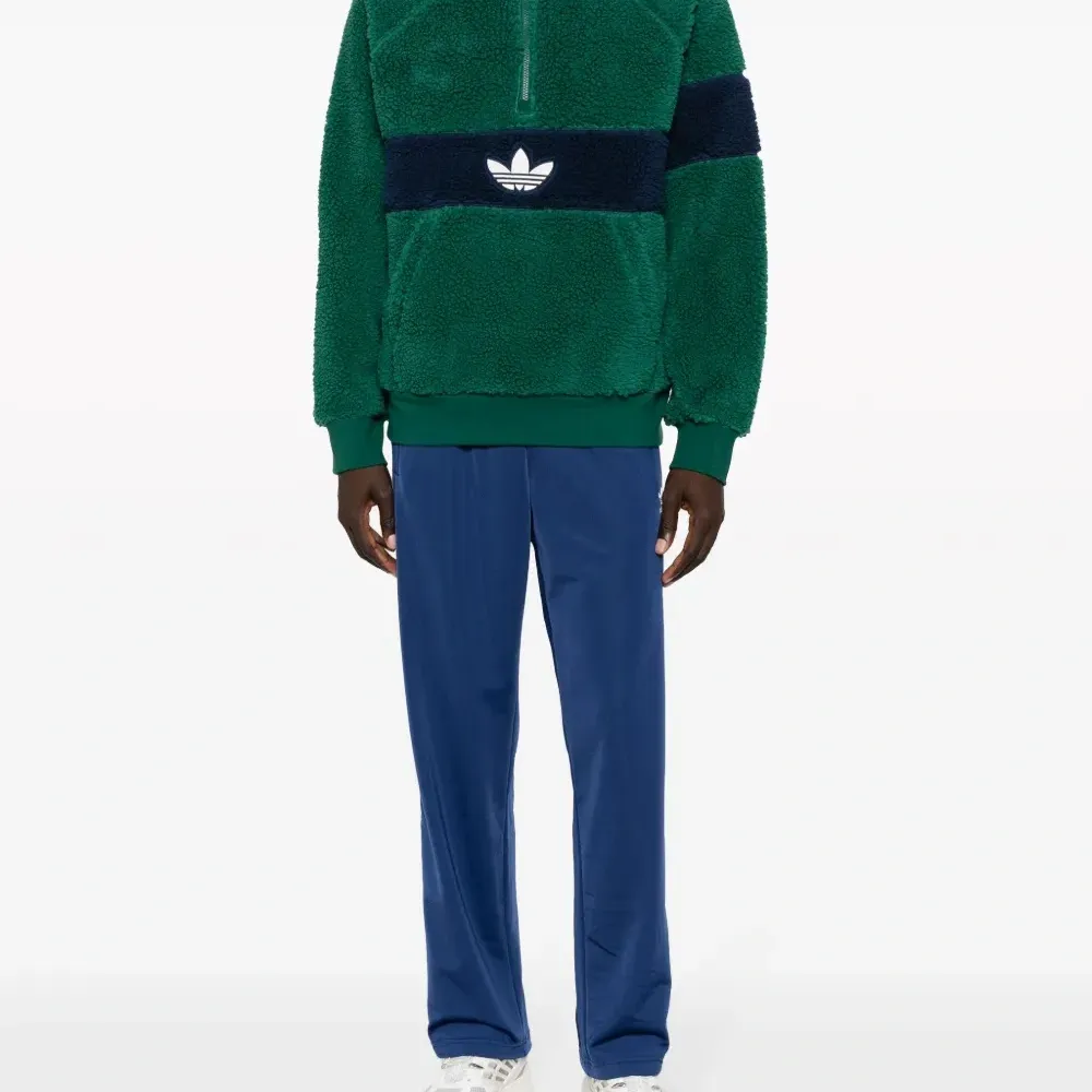 Брюки с полосками и логотипом