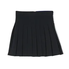 Мини-юбка с завышенной талией и складками Мини-юбка с завышенной талией и складками