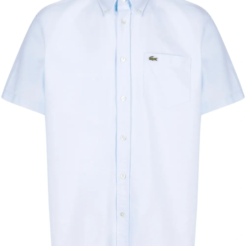 Рубашка с нашивкой-логотипом