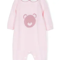 Ромпер из вирджинской шерсти с узором