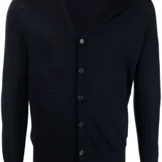 Кардиган из шерсти с V-образным вырезом Кардиган из шерсти с V-образным вырезом