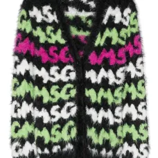 Фактурный кардиган вязки интарсия