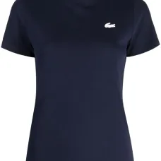 Logo-embroidered cotton T-shirt