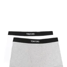 logo-band cotton-blend boxers (pack of two)