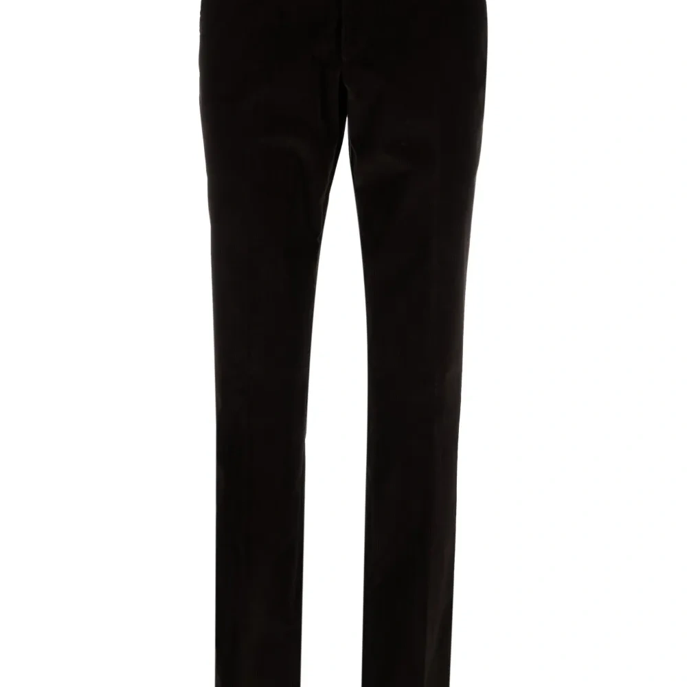 Вельветовые брюки прямого кроя