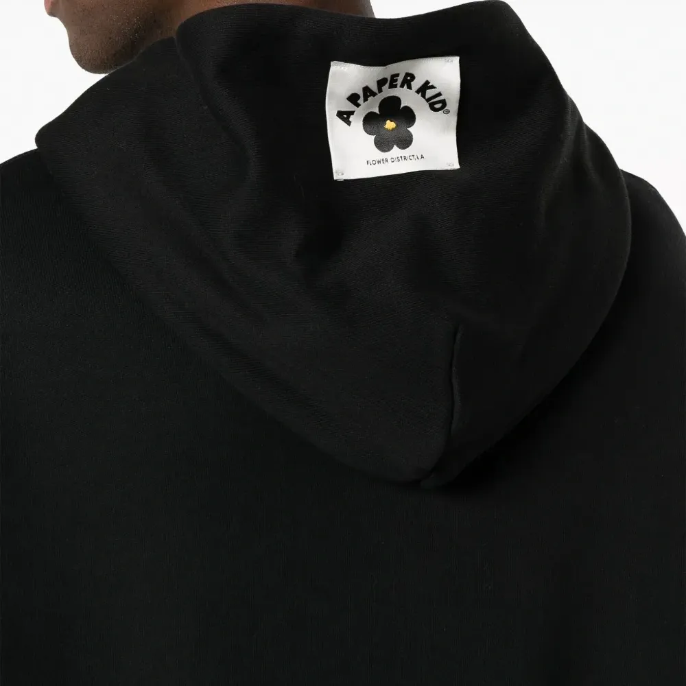 Худи с вышитым логотипом