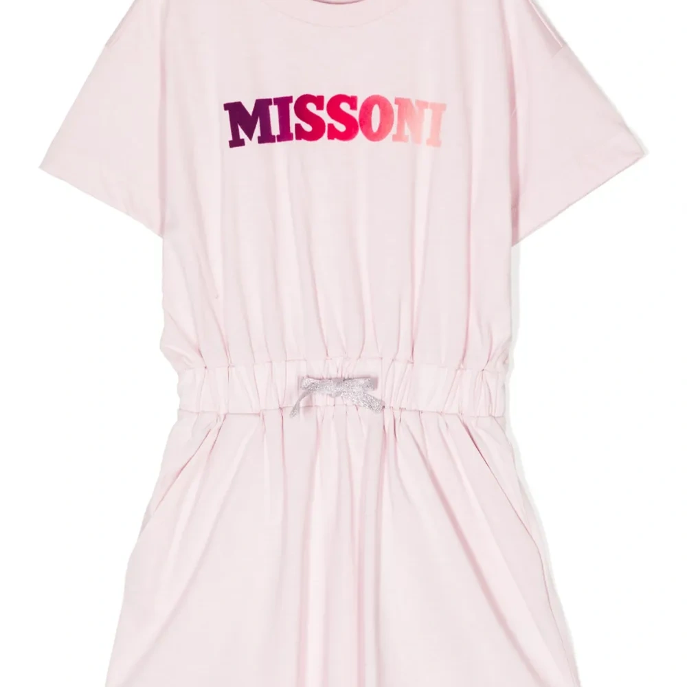 Платье с логотипом