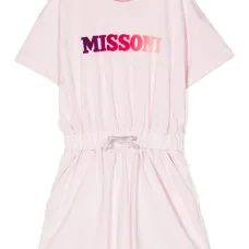 Платье с логотипом