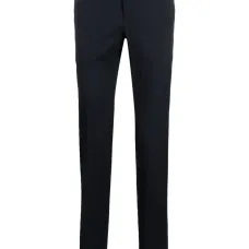 Брюки строгого кроя с заниженной талией