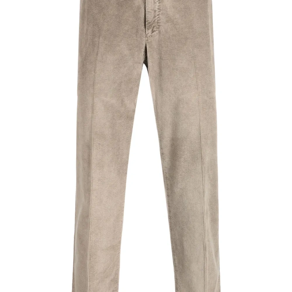 Вельветовые брюки прямого кроя