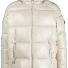 Logo-patch puffer jacket Logo-patch puffer jacket