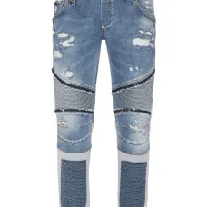 Зауженные джинсы Skull & Bones