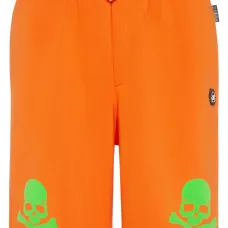 Шорты Skull&Bones с вышитым логотипом