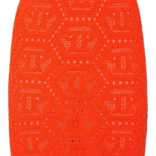 Юбка мини Fluo Knit с монограммой Юбка мини Fluo Knit с монограммой